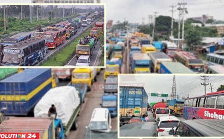 ঈদযাত্রায় গলার কাঁটা অবৈধ বাজার ও ইউটার্ন, দায়ী ৮ মহাসড়কের ২০৭ স্পট