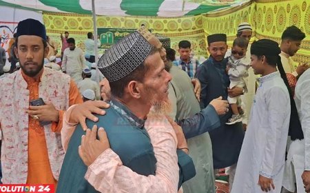 সৌদির সঙ্গে মিল রেখে চাঁদপুরে অর্ধশত গ্রামে ঈদ উদযাপন