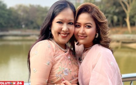 এক ফ্রেমে রুমিন ফারহানার সঙ্গে ভাবনা, ছবি ভাইরাল