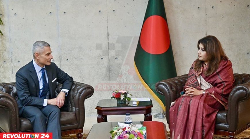 পররাষ্ট্র প্রতিমন্ত্রীর সঙ্গে পল কাপুরের বৈঠক