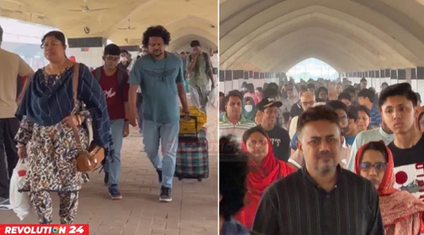 ঈদের ছুটি শেষে কর্মব্যস্ত ঢাকায় ফিরছে মানুষ