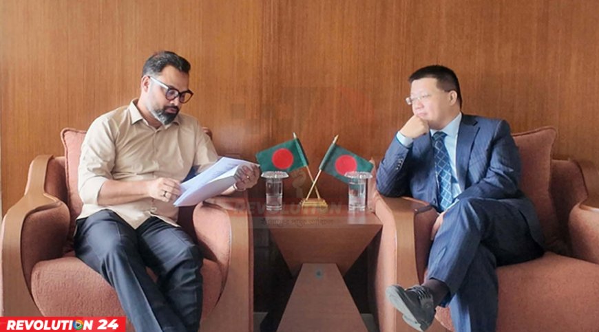 যুব ও ক্রীড়া প্রতিমন্ত্রীর সঙ্গে চীনের রাষ্ট্রদূতের সৌজন্য সাক্ষাৎ