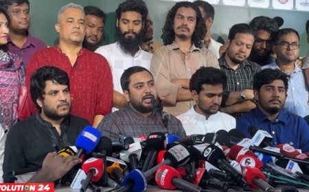 ছাত্রলীগ-ছাত্রদল যারাই আসুক, এনসিপিতে পদবি হবে ‘সংগঠক’: নাহিদ