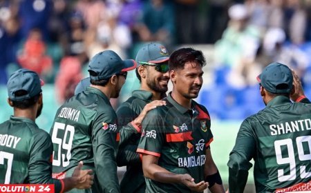 শান্তর সেঞ্চুরির পর মুস্তাফিজের ফাইফার, সিরিজ বাংলাদেশের