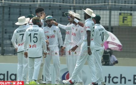 শেষ দিনে রোমাঞ্চের অপেক্ষা, ২৬৮ রানের টার্গেটে নেমে ১ উইকেট নেই পাকিস্তানের