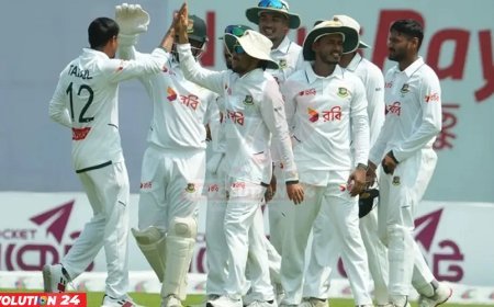 সিলেট টেস্টের দ্বিতীয় দিন বাংলাদেশের