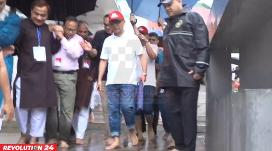 সিলেটে প্রধানমন্ত্রী তারেক রহমান, শুরুতেই শাহজালালের মাজার জিয়ারত