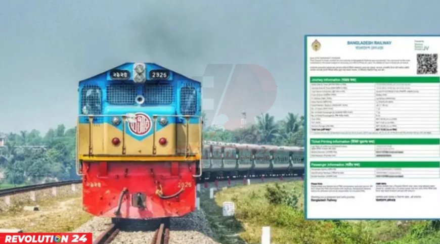 ট্রেনে ঈদ যাত্রার শেষ দিনের টিকিট বিক্রি শুরু