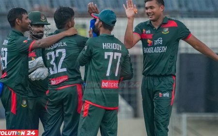শূন্য রানেই অস্ট্রেলিয়ার নেই ৩ উইকেট, মিরপুরে ইতিহাসের পাতায় বাংলাদেশ