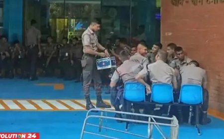লাইসেন্স বাতিলের পর আদ্-দ্বীন হাসপাতালে পুলিশ মোতায়েন