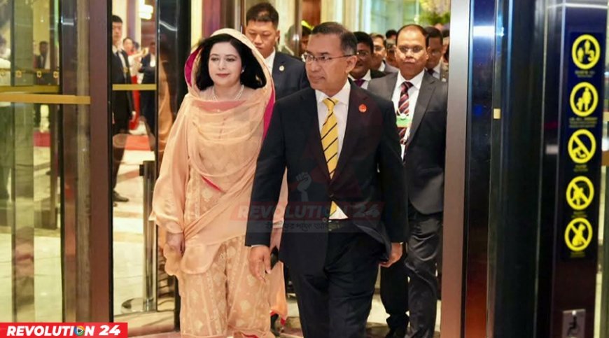 দালিয়ান থেকে বেইজিংয়ের উদ্দেশে প্রধানমন্ত্রী