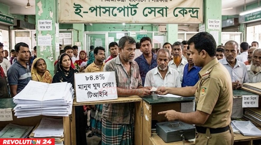 পাসপোর্ট অফিসে ঘুষের রেকর্ড, পিছিয়ে নেই বিআরটিএ ও ভূমি সেবা