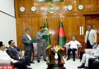 প্রধানমন্ত্রীর উপস্থিতিতে এমপি হিসেবে শপথ নিলেন সরোয়ার আলমগীর