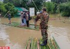 বন্যা পরিস্থিতি মোকাবিলায় চট্টগ্রামের ৭ উপজেলায় সেনা মোতায়েন