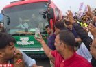 প্রধানমন্ত্রী প্রথমবারের মতো পদ্মা সেতু পাড়ি দিলেন