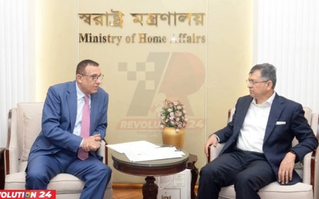 স্বরাষ্ট্রমন্ত্রীর সঙ্গে ফিলিস্তিনের রাষ্ট্রদূতের সৌজন্য সাক্ষাৎ