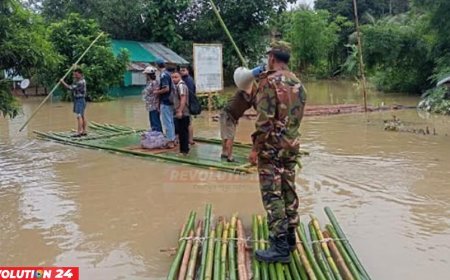 বন্যা পরিস্থিতি মোকাবিলায় চট্টগ্রামের ৭ উপজেলায় সেনা মোতায়েন