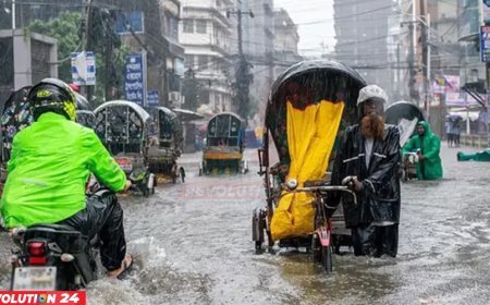 ২৪ ঘণ্টায় দেশের ৬ বিভাগে অতি ভারী বর্ষণের পূর্বাভাস