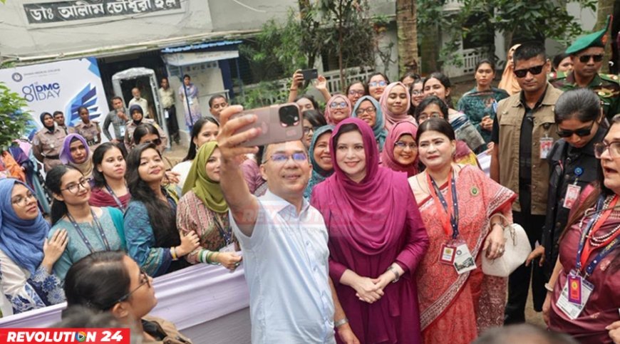 নিজেই গাড়ি চালিয়ে স্ত্রীর ক্যাম্পাসে প্রধানমন্ত্রী, সামিল হলেন সেলফি উৎসবে
