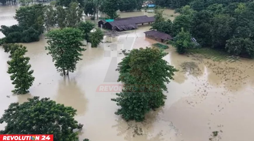 বন্যা পরিস্থিতির অবনতির শঙ্কা, ১৬ জেলায় নতুন সতর্কবার্তা