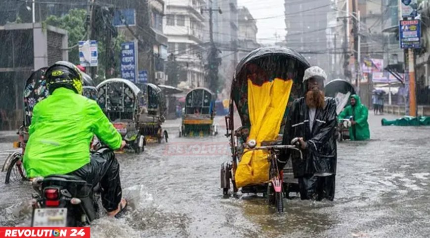২৪ ঘণ্টায় দেশের ৬ বিভাগে অতি ভারী বর্ষণের পূর্বাভাস