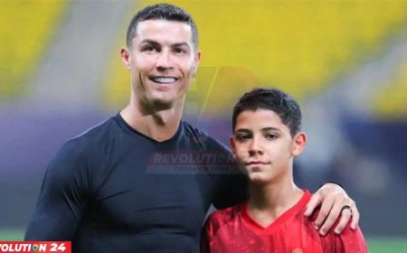 ‘ও আমার চেয়েও বড় হবে’, ছেলেকে নিয়ে রোনালদো