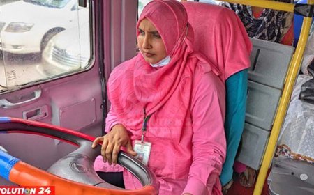 রাজধানীতে ‘পিংক বাস’ চালু যেসব রুটে চলবে নারী বাস