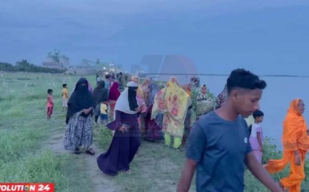 মেঘনায় ট্রলার ডুবি একই পরিবারের ৩ জনের মরদেহ উদ্ধার