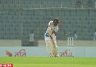 সেঞ্চুরি থেকে ১ রান দূরে সাদমান আলোকস্বল্পতায় শেষ দিনের খেলা