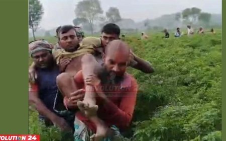 বিএসএফের গুলিতে আহত বাংলাদেশি পাল্টা ফায়ার বিজিবির