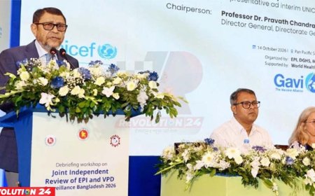 শিশুদের শতভাগ টিকাদান  নিশ্চিতের নির্দেশ স্বাস্থ্যমন্ত্রীর