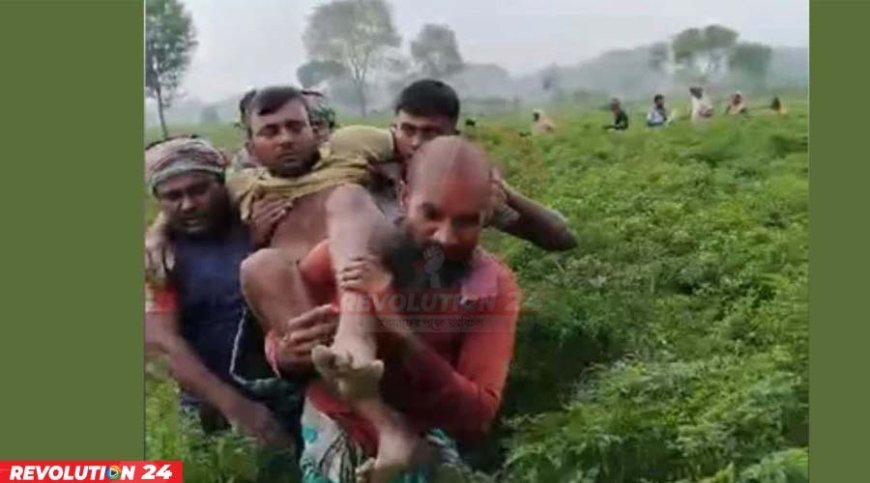 বিএসএফের গুলিতে আহত বাংলাদেশি পাল্টা ফায়ার বিজিবির