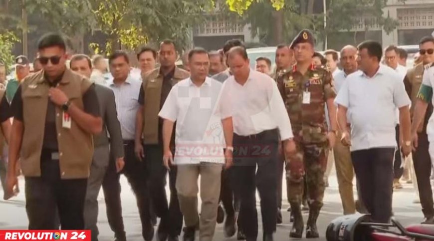 প্রধানমন্ত্রী গেলেন হেঁটে পরিদর্শনে পরিবেশ মন্ত্রণালয়