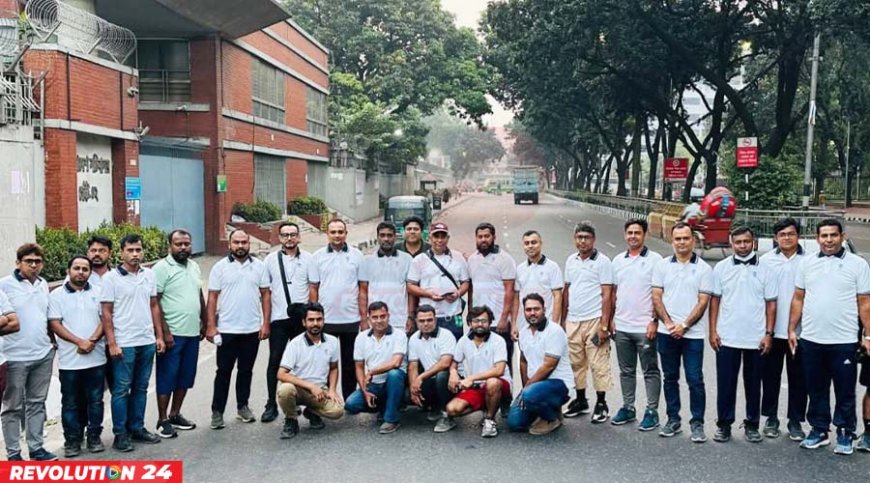 জাতীয় প্রেস ক্লাবে  মিনি ম্যারাথন