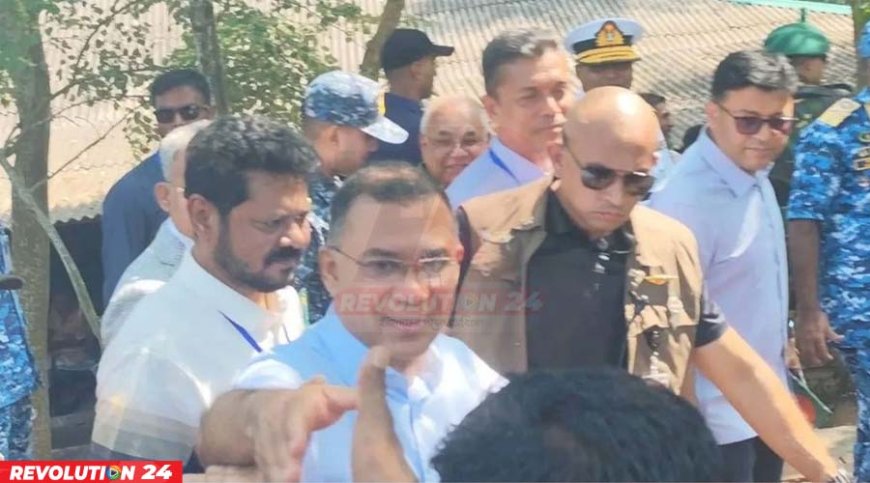 নৌপথে মোংলার পথে প্রধানমন্ত্রী  তারেক রহমান