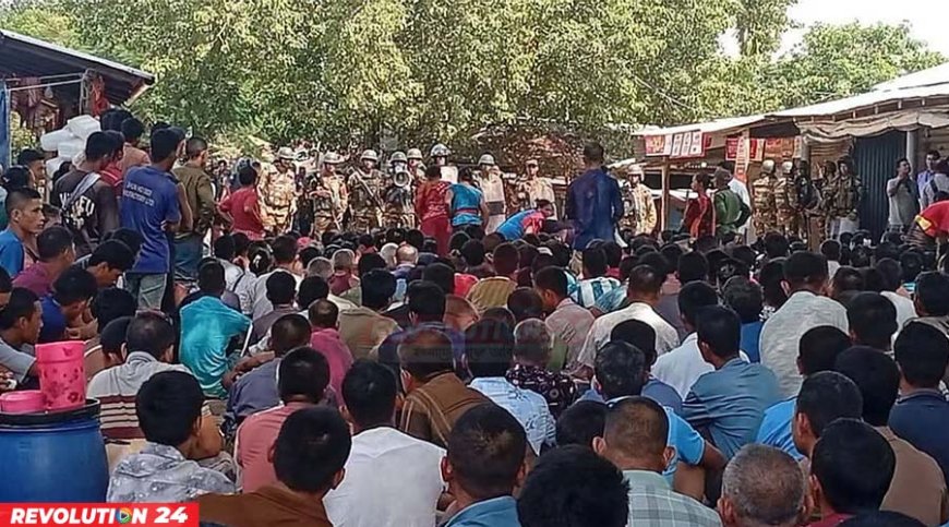 রাঙামাটি-খাগড়াছড়িতে সড়ক অবরোধ বন্ধ বাস চলাচল